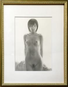 柳田補 裸婦 デッサン 31×12.5